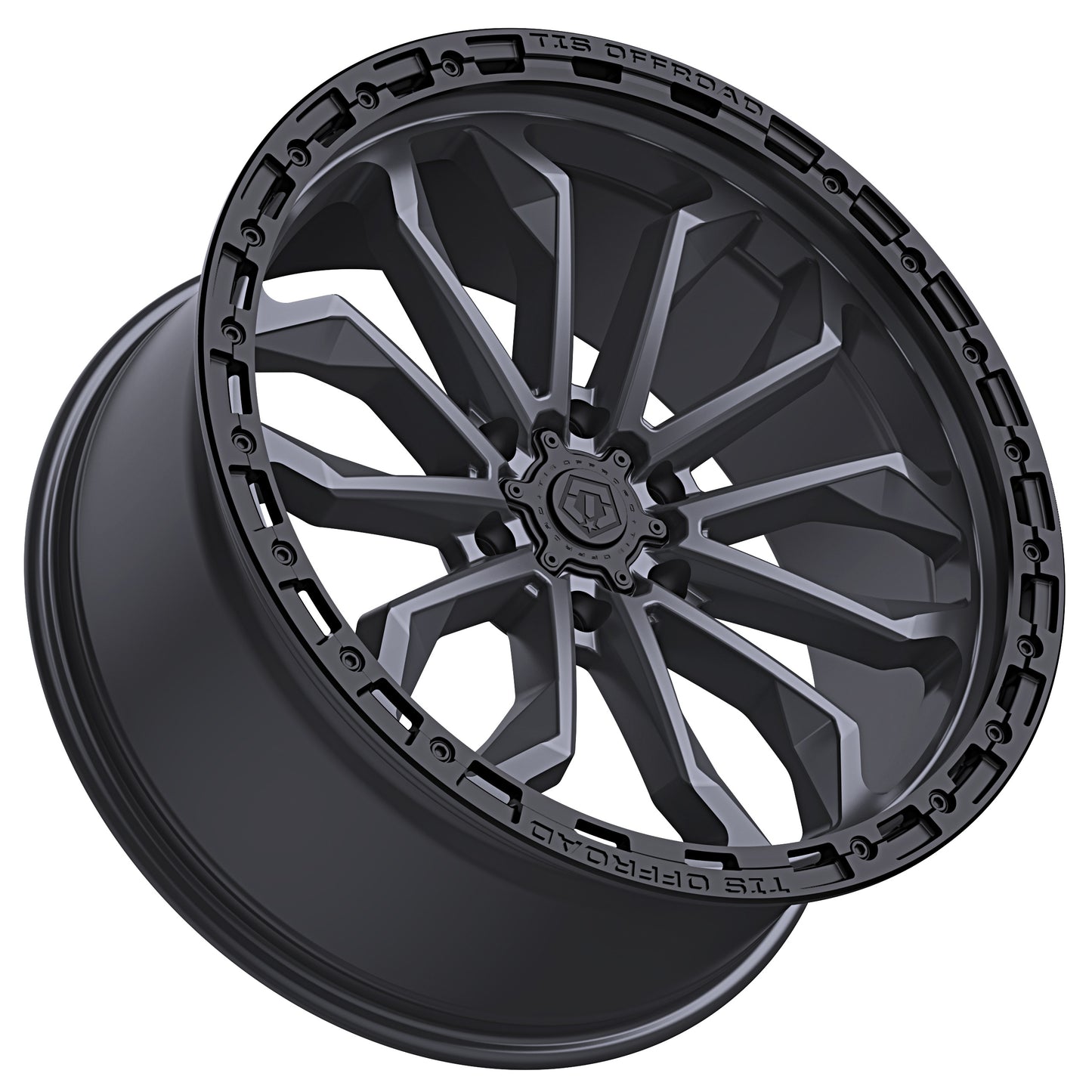 TIS Offroad Wheels TIS オフロード ホイール 556AB | SATIN ANTHRACITE WITH BLACK RING