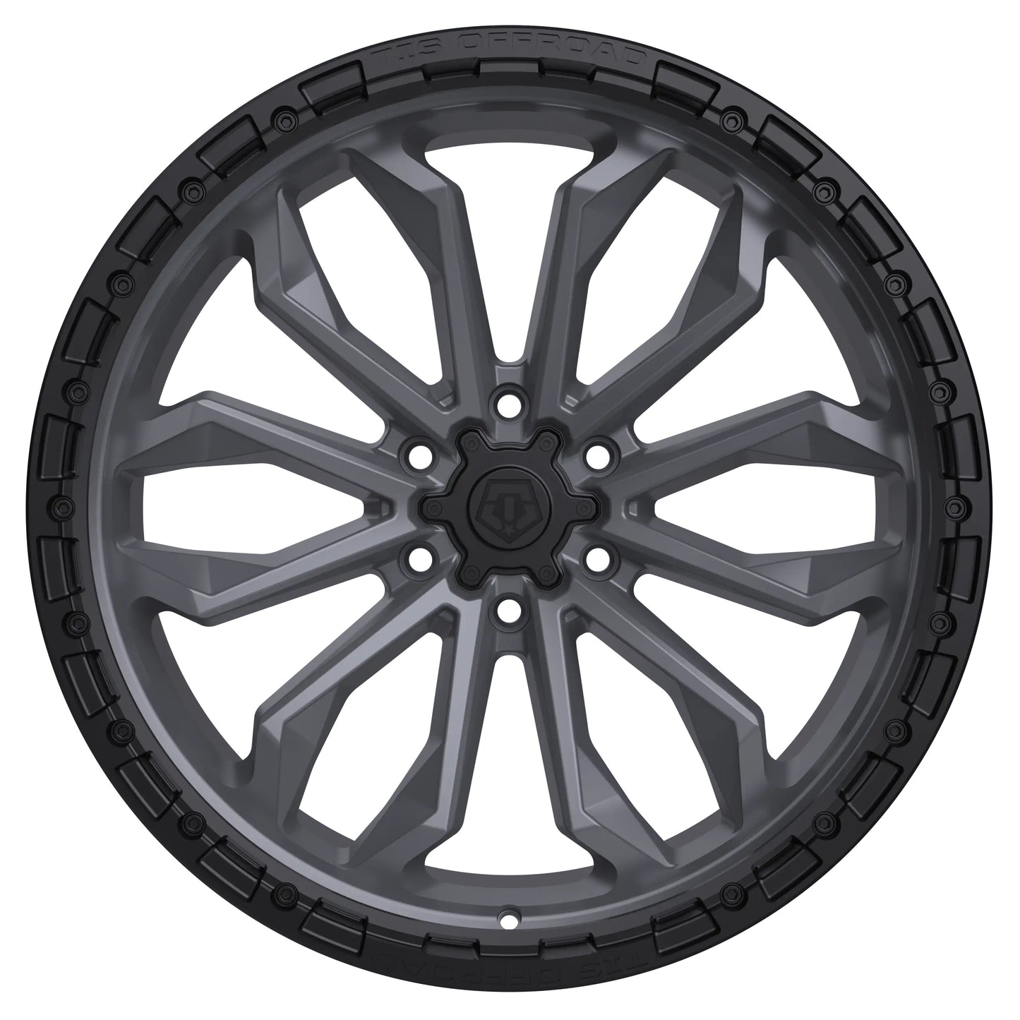 TIS Offroad Wheels TIS オフロード ホイール 556AB | SATIN ANTHRACITE WITH BLACK RING