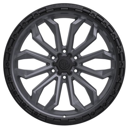 TIS Offroad Wheels TIS オフロード ホイール 556AB | SATIN ANTHRACITE WITH BLACK RING