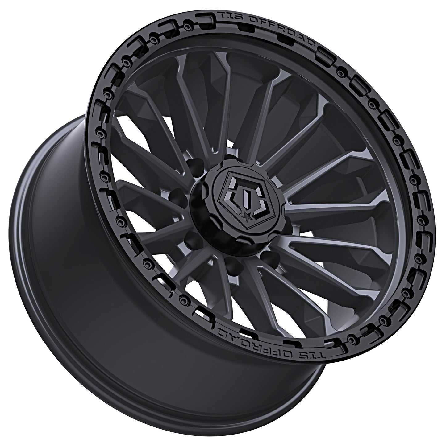 TIS Offroad Wheels TIS オフロード ホイール 556AB | SATIN ANTHRACITE WITH BLACK RING
