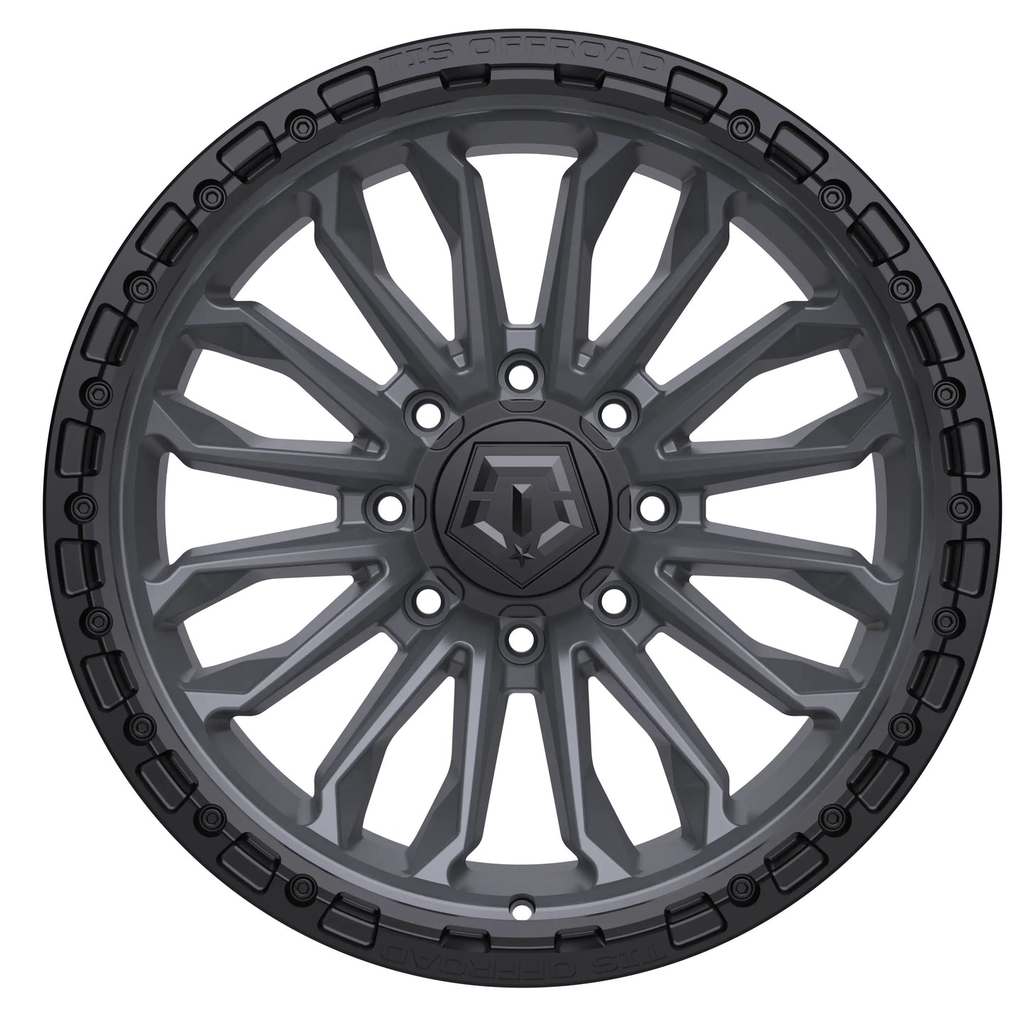 TIS Offroad Wheels TIS オフロード ホイール 556AB | SATIN ANTHRACITE WITH BLACK RING