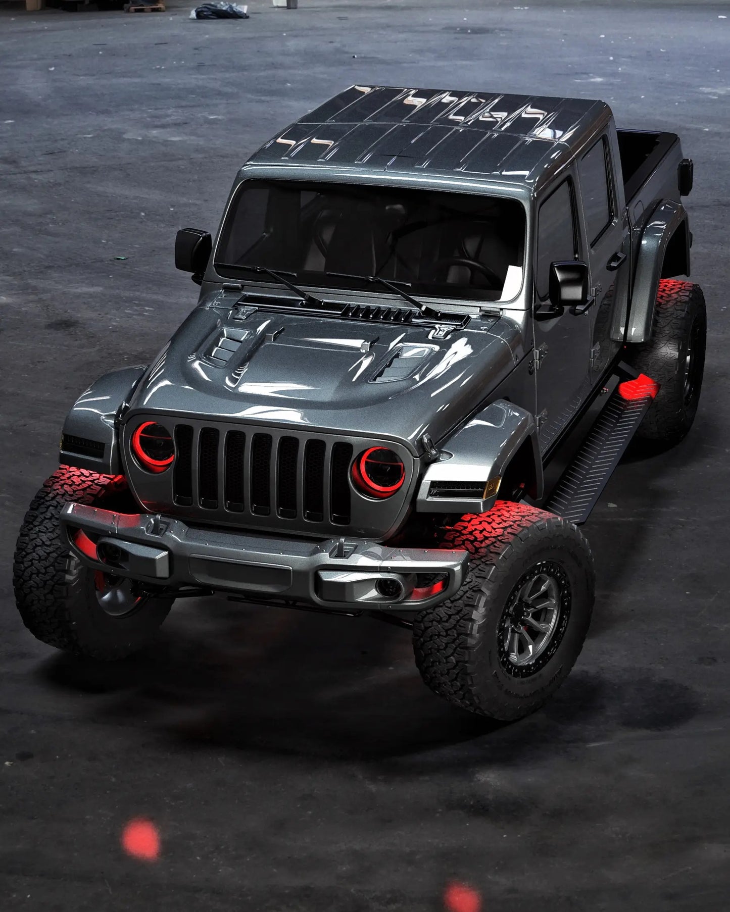 TIS Offroad Wheels TIS オフロード ホイール 556AB | SATIN ANTHRACITE WITH BLACK RING