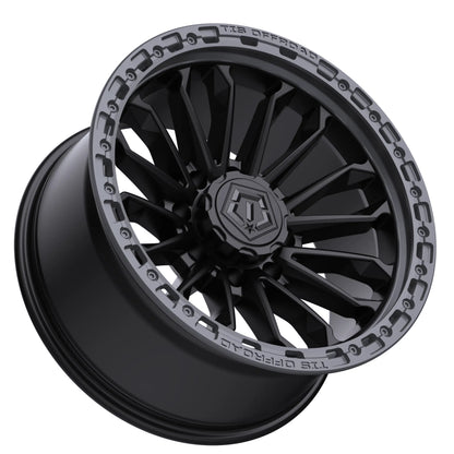 TIS Offroad Wheels TIS オフロード ホイール 556BA | SATIN BLACK WITH ANTHRACITE RING