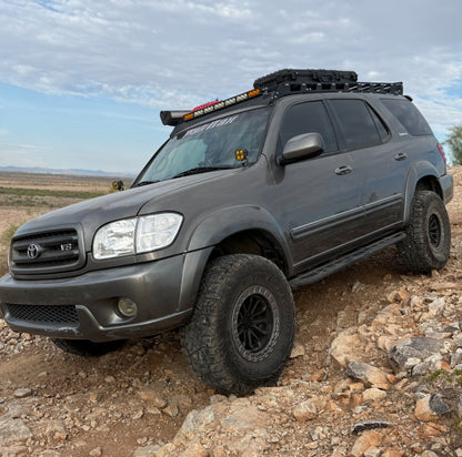 TIS Offroad Wheels TIS オフロード ホイール 556BA | SATIN BLACK WITH ANTHRACITE RING