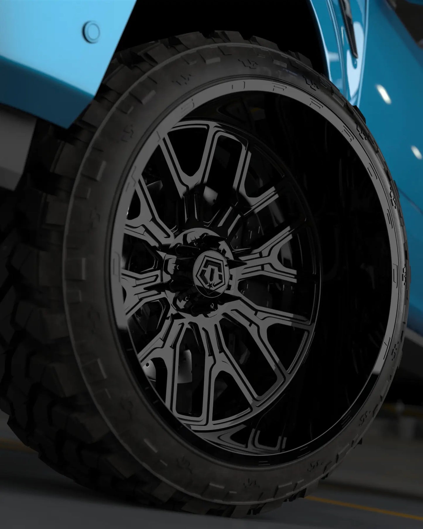 TIS Offroad Wheels TIS オフロード ホイール 560B | GLOSS BLACK