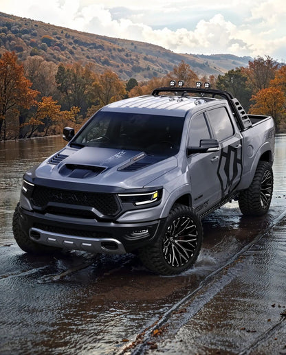 TIS Offroad Wheels TIS オフロード ホイール 566BM | GLOSS BLACK WITH CNC MILLED ACCENTS