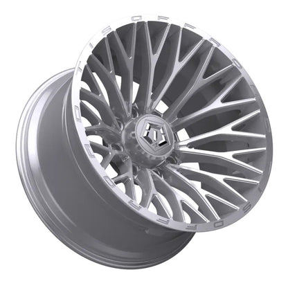 TIS Offroad Wheels TIS オフロード ホイール 566BSM | GLOSS SILVER WITH BRUSHED FACE AND LIP