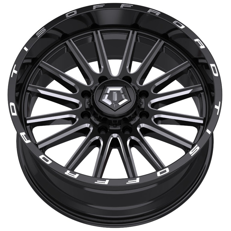 TIS Offroad Wheels TIS オフロード ホイール 567BM | GLOSS BLACK WITH CNC MILLED ACCENTS