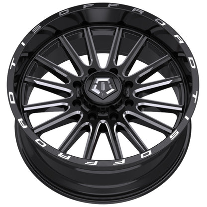TIS Offroad Wheels TIS オフロード ホイール 567BM | GLOSS BLACK WITH CNC MILLED ACCENTS