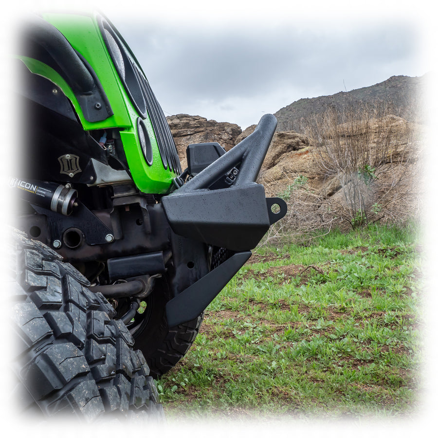 Turn Offroad フロントバンパー (溶接ブルバー＆スキッドプレート付き)  (JK/JL/JT)