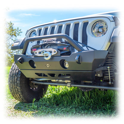 Turn Offroad フロントバンパー (ボルトオンブルバー&スキッドプレート付き) (JK/JL/JT)