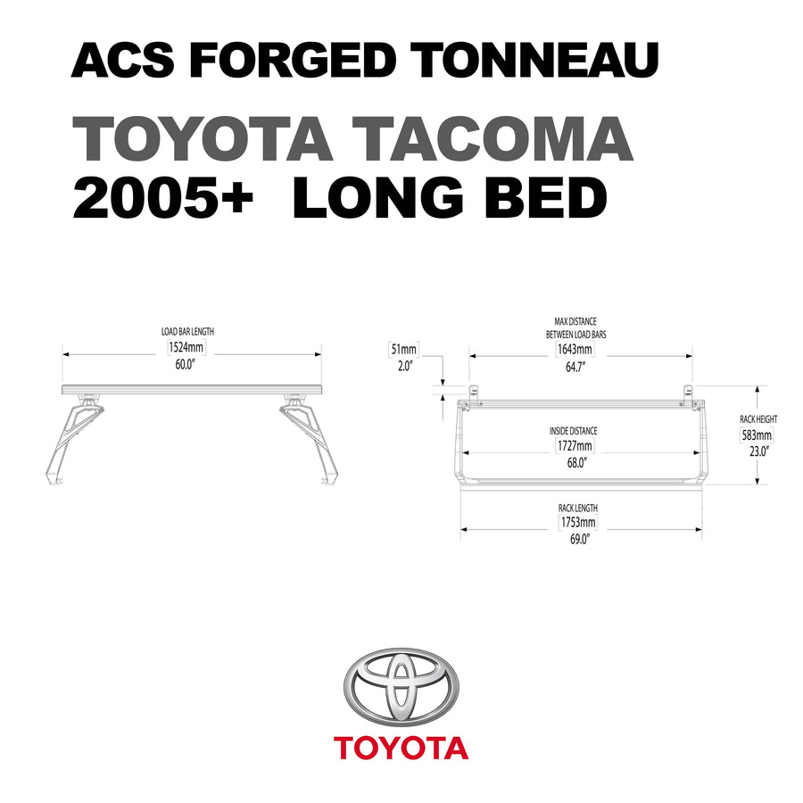 Leitner Designs ACS FORGED トノカバー対応 ベッドラック (タンドラ
