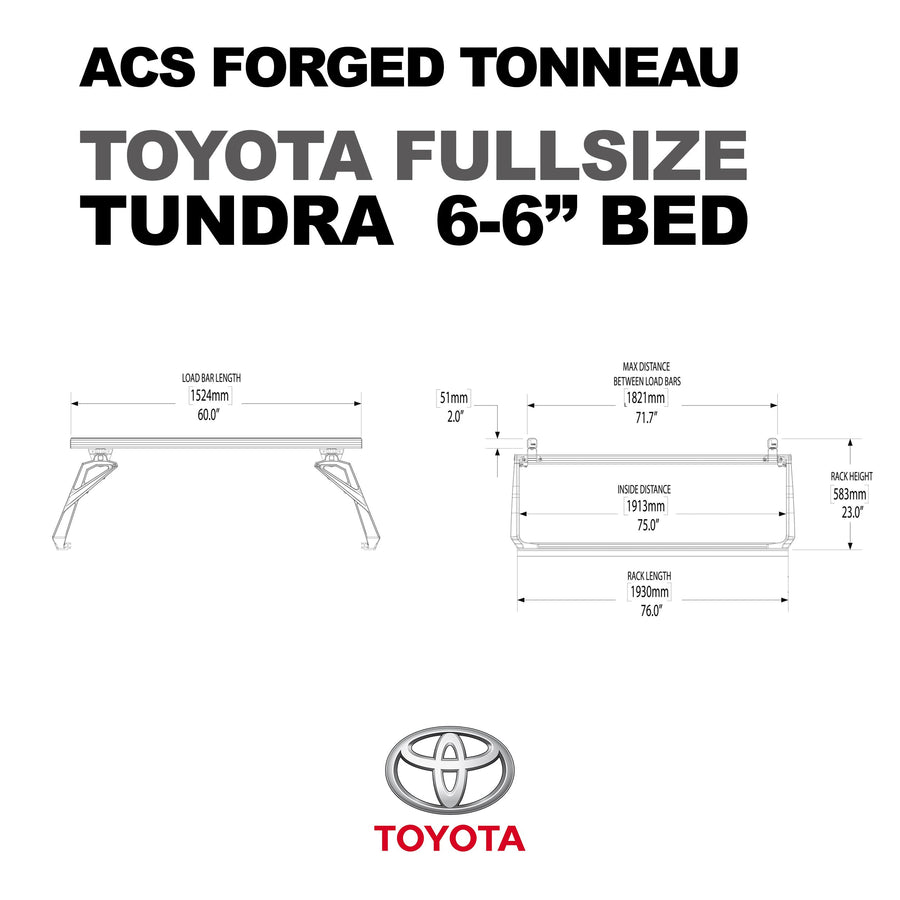 Leitner Designs ACS FORGED トノカバー対応 ベッドラック (タンドラ