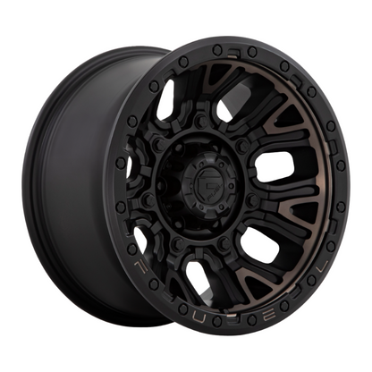 Fuel Off Road フューエルオフロード ホイール D824 TRACTION | MATTE BLACK W/ DOUBLE DARK TINT