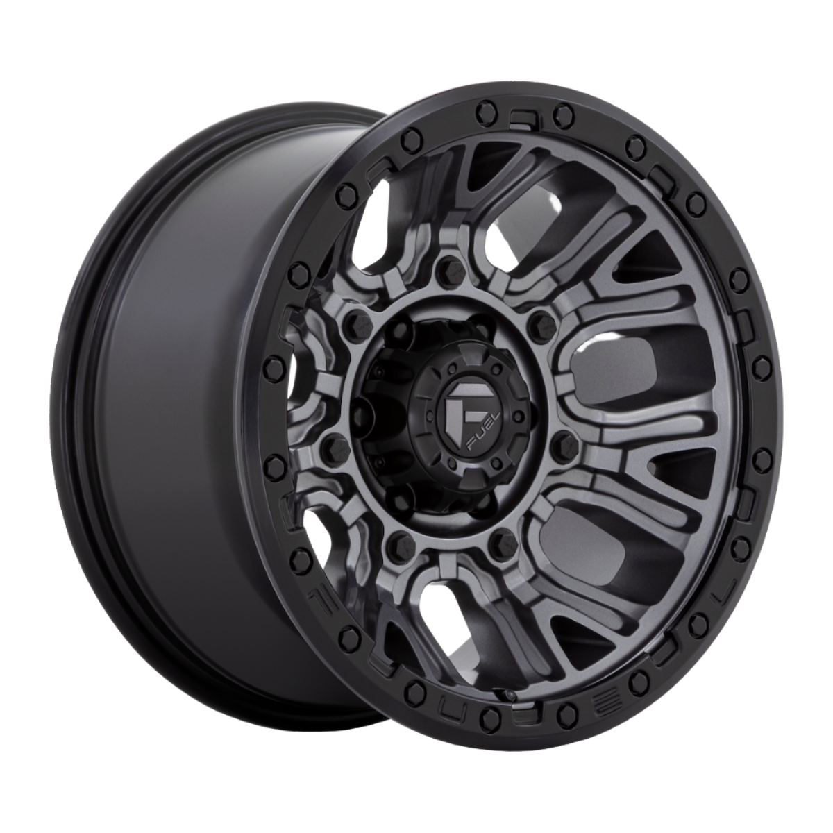 Fuel Off Road フューエルオフロード ホイール D825 TRACTION | MATTE GUNMETAL W/ BLACK RING