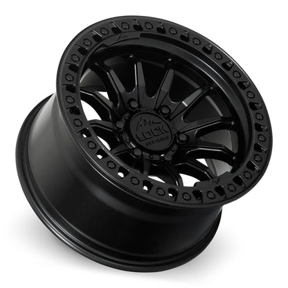 Lock Off Road Wheels ロックオフロード ホイール TRAIL | Matte Black w/ Matte Black Ring