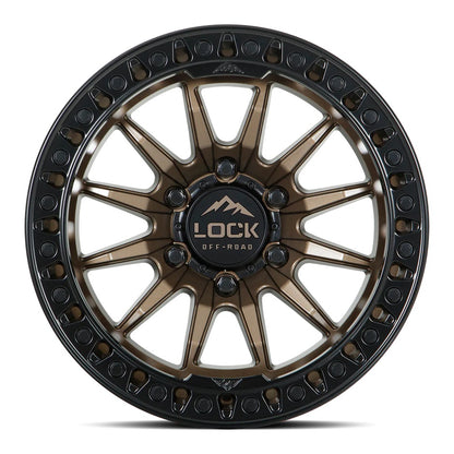 Lock Off Road Wheels ロックオフロード ホイール TRAIL | Matte Bronze w/ Matte Black Ring