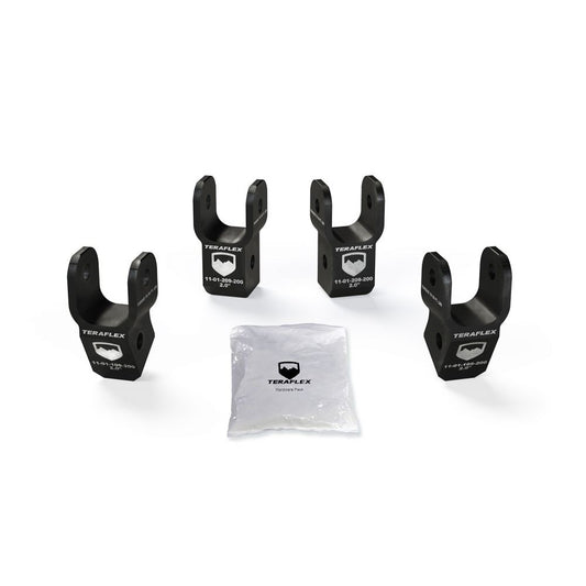 Teraflex テラフレックス ショックエクステンションブラケット 前後セット (JL)