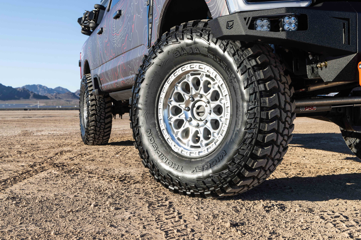 Fittipaldi Off Road FT101MS | GLOSS SILVER WITH MACHINED FACE AND UNDERCUT