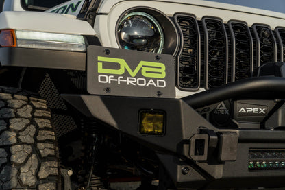 DV8 Offroad ユニバーサル クイックリリース Dリング ナンバープレートマウント