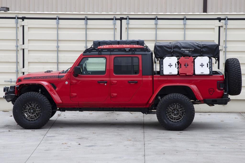 JCR Offroad  Adventure Bed Rack 5feet Bed用 (JT)