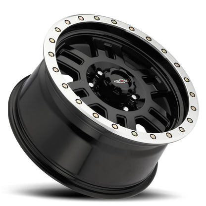 Vision Wheel ビジョンホイール 398 Manx | Gloss Black Machined Lip
