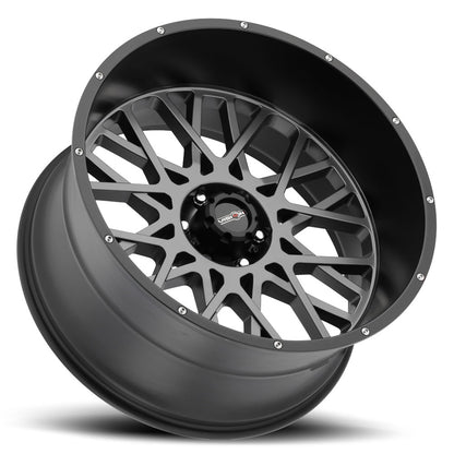 Vision Wheel ビジョンホイール 412 Rocker | Anthracite with Satin Black Lip