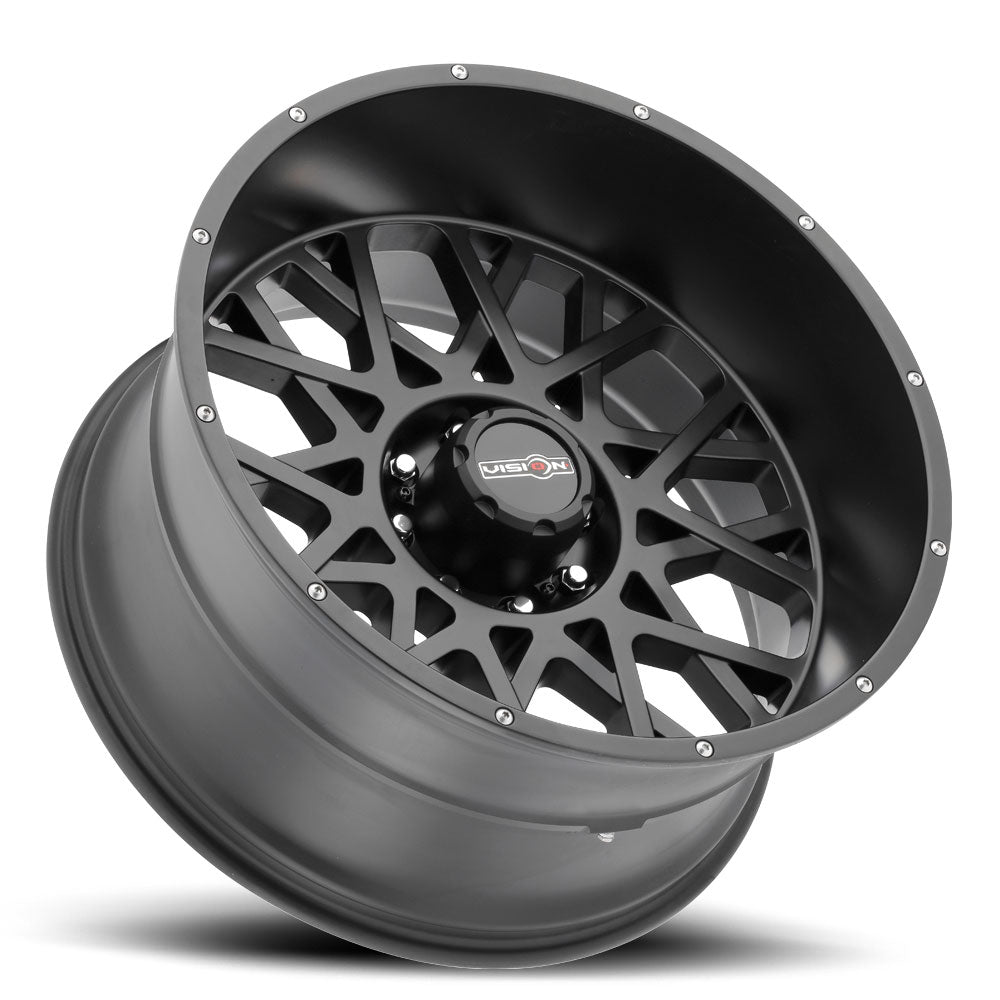 Vision Rocker 412 Vision Wheel ビジョンホイール 412 Rocker | Satin Black – アメリカンインテイク USカスタムパーツショップ