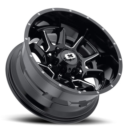 Vision Wheel ビジョンホイール 415 Bomb | Gloss Black Milled Spoke