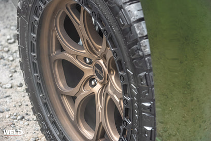 ウェルドレーシング WELD RACING LEDGE W106 | Satin Bronze/Satin Black Ring (JL/JT専用)