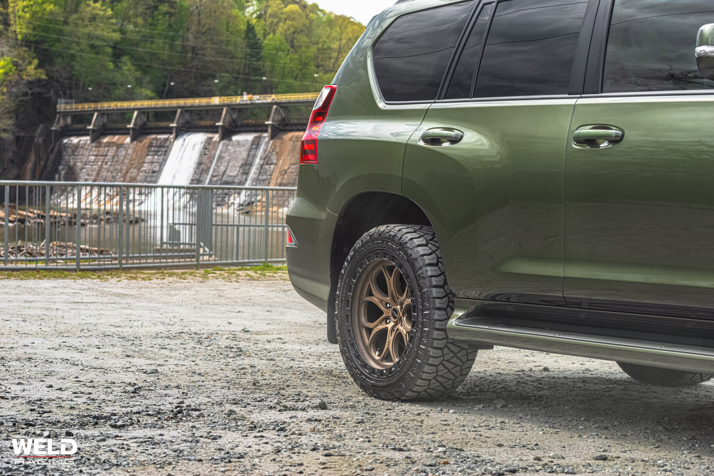 ウェルドレーシング WELD RACING LEDGE W106 | Satin Bronze/Satin Black Ring (JL/JT専用)