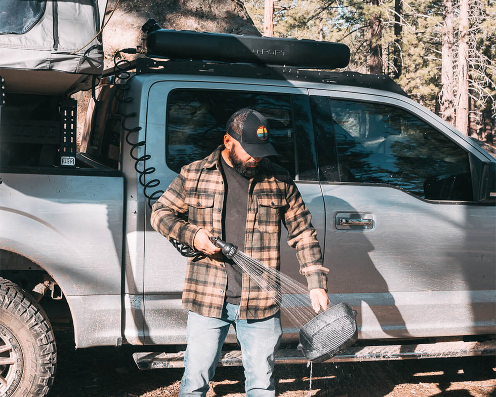 WaterPort ウィークエンダー アウトドアシャワータンク 8Gal (30.3L)