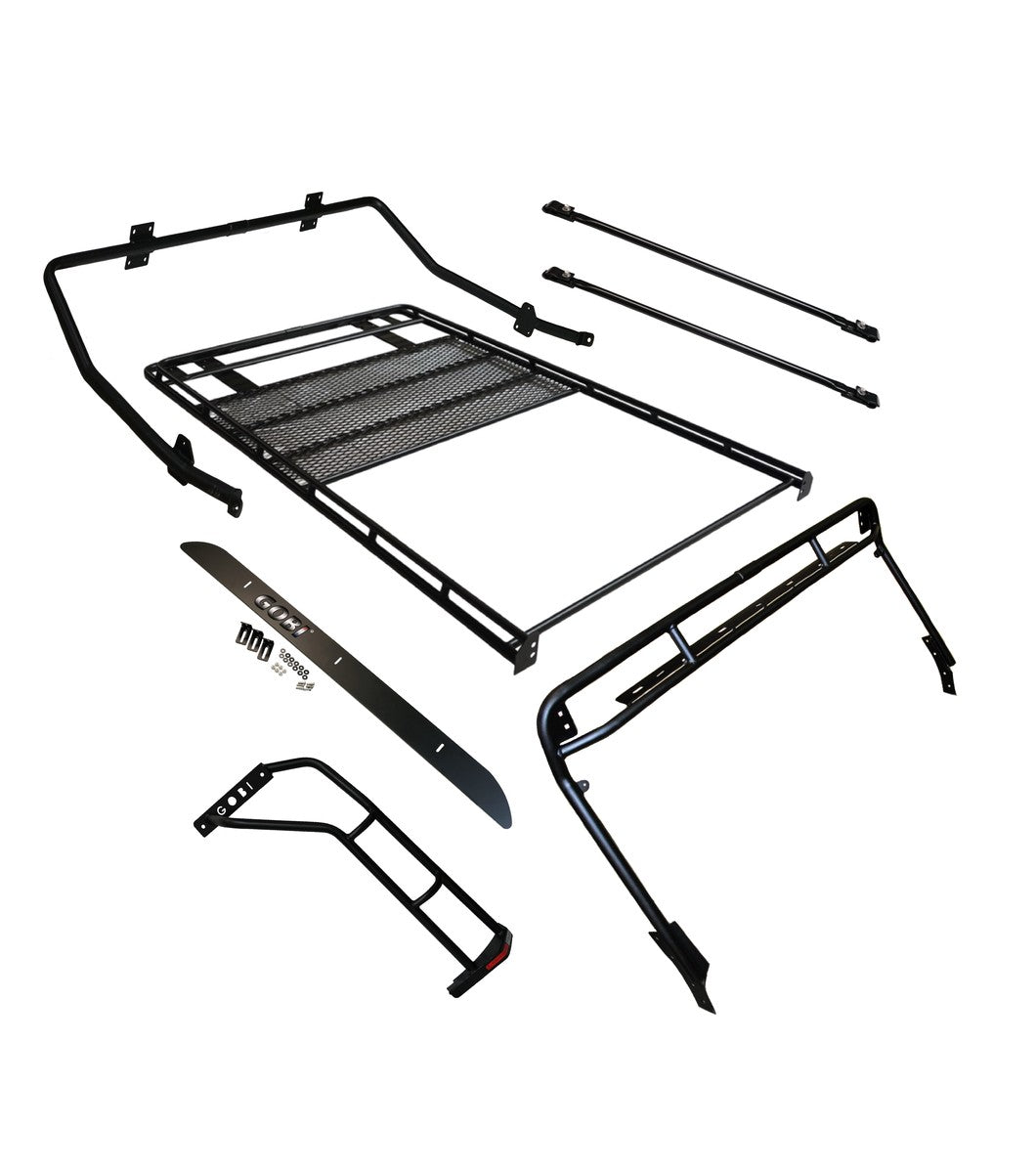 GOBI ゴビラック JK 4ドア専用 ステルスラック マルチ/50"ライトバー 対応
