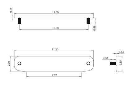 DV8 Offroad ウインチフェアリード カバープレート