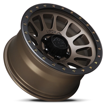 Lock Off Road Wheels ロックオフロード ホイール YOSEMITE | Matte Desert Bronze w/ Matte Black Ring