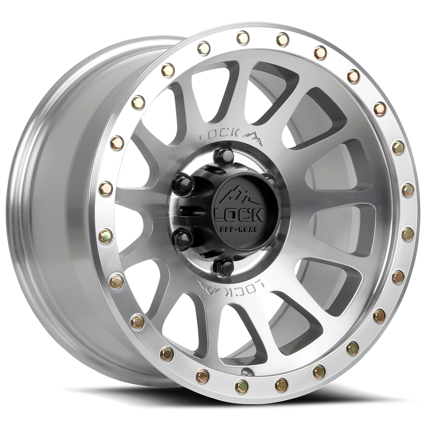 Lock Off Road Wheels ロックオフロード ホイール YOSEMITE | Machined w/ Clear Coat