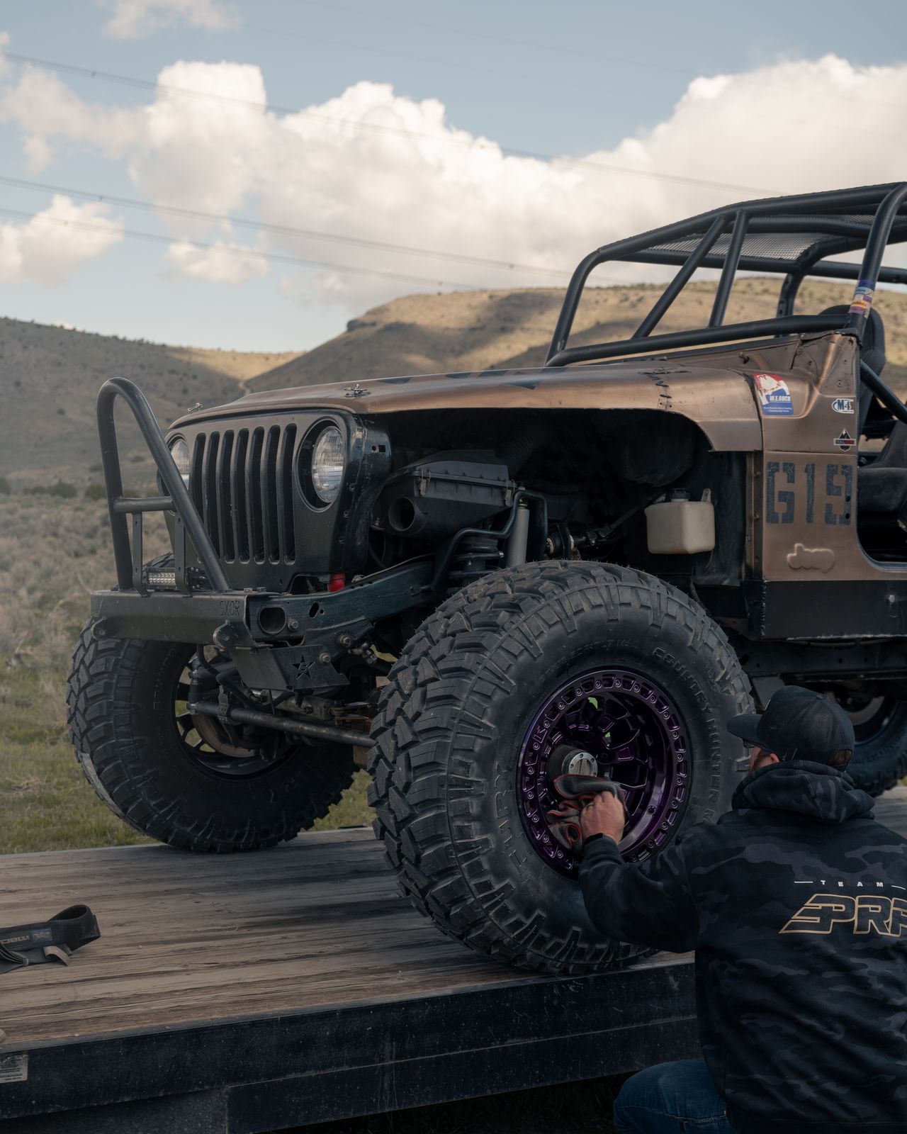 KG1 FORGED ホイール KO200 RUSH BEADLOCK | TEXTURED MATTE BLACK