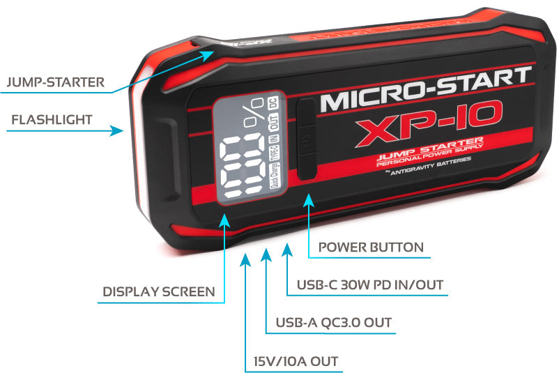 Antigravity Batteries アンチグラビティ バッテリーズ XP-10 Micro-Start (Gen 2)