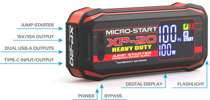 Antigravity Batteries アンチグラビティ バッテリーズ XP-20-HD Micro-Start (Heavy Duty)
