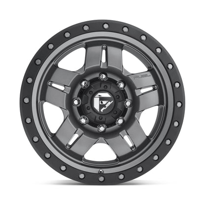 Fuel Off Road フューエルオフロード ホイール D558 ANZA | MATTE GUN METAL BLACK BEAD RING