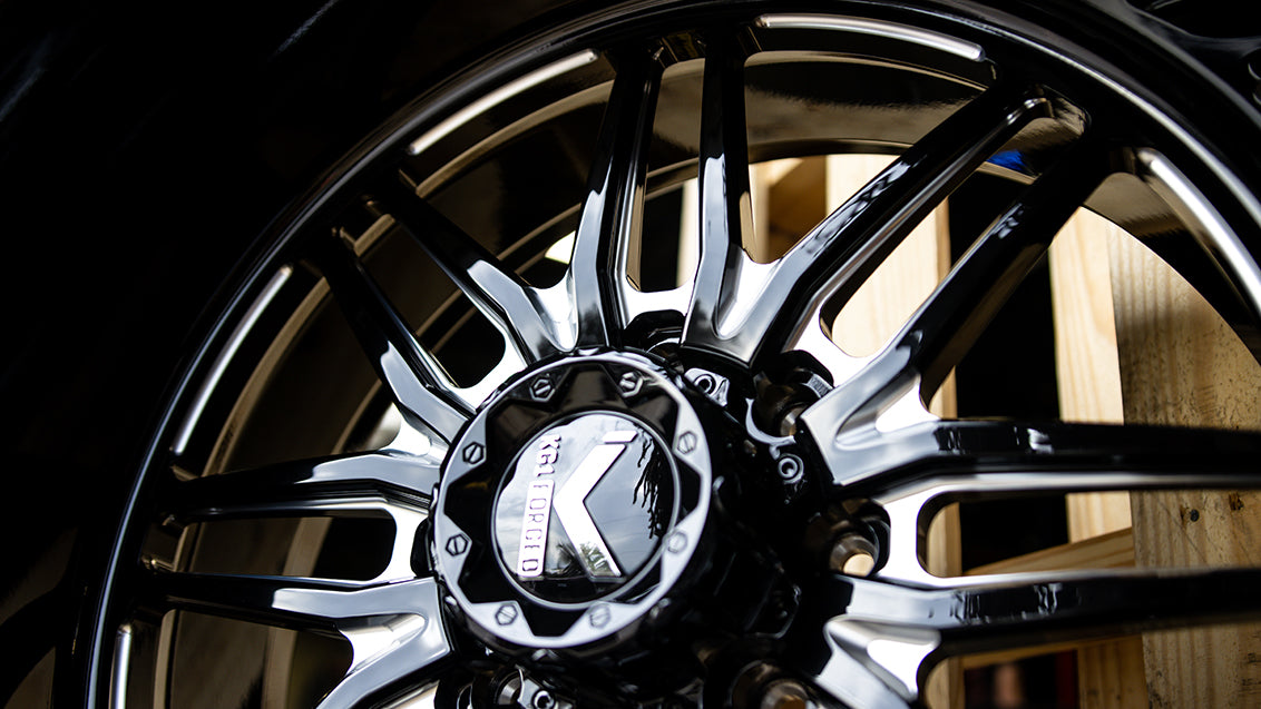 KG1 FORGED ホイール KF002 ARISTO | GLOSS BLACK MILLED