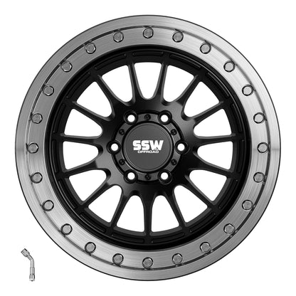 SSW Off Road BEADLOCK DAKAR | MATTE BLACK