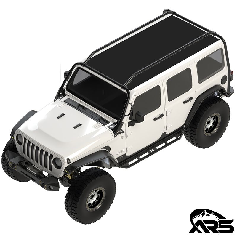 Adventure Rack Systems 4-Door Rocklander Sky One-Touch Top Rack System JL Wrangler