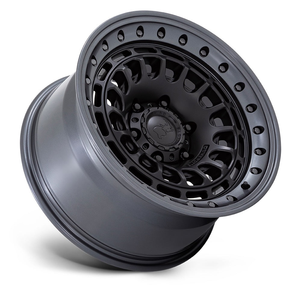 BLACK RHINO ブラックライノ ホイール BR014 SAHARA | MATTE BLACK W/ GUNMETAL LIP