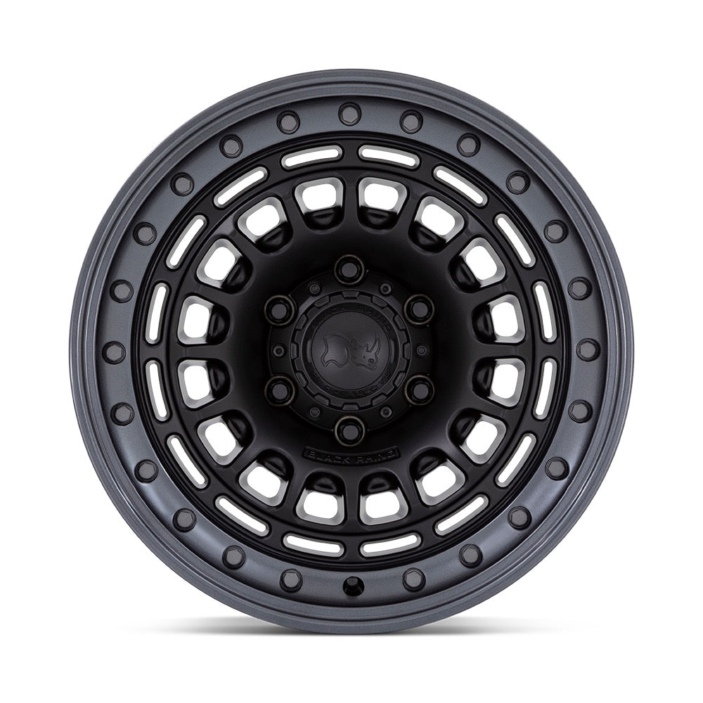 BLACK RHINO ブラックライノ ホイール BR014 SAHARA | MATTE BLACK W/ GUNMETAL LIP