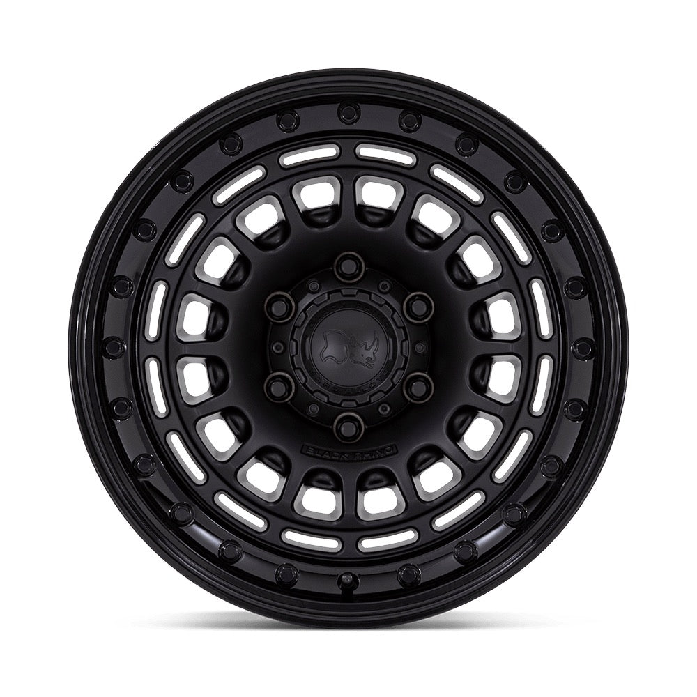 BLACK RHINO ブラックライノ ホイール BR014 SAHARA | MATTE BLACK W/ GLOSS BLACK LIP
