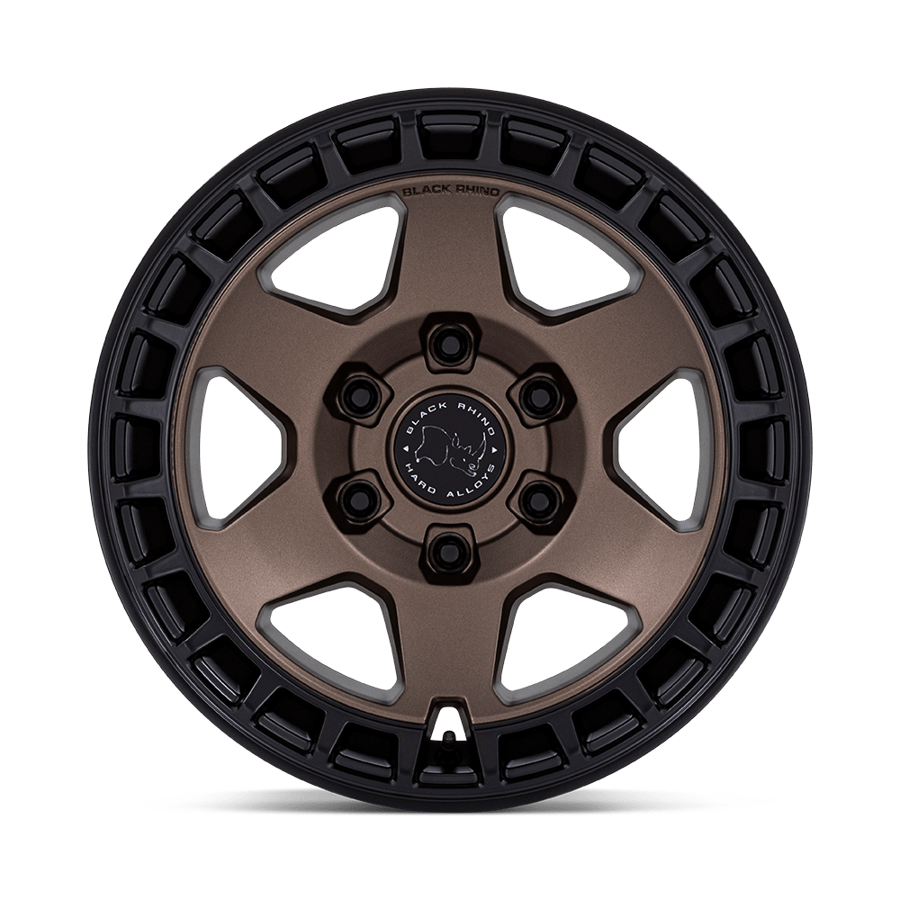 [Black Rhino (ブラックライノ) 正規代理店]15インチアルミホイール 1本 PARKER UTV BEADLOCK 15×7J 4H110 +51 汎用/1570PKB514110M82