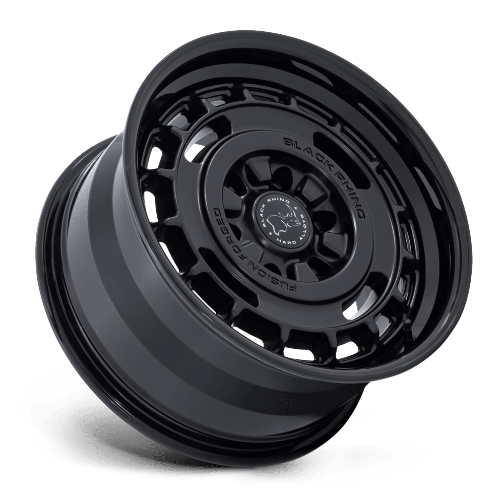 BLACK RHINO ブラックライノ ホイール BR600 VAGABOND | MATTE BLACK W/ GLOSS BLACK LIP