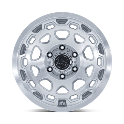 BLACK RHINO ブラックライノ ホイール BR026 CONGO | GLOSS SILVER W/ MACHINED FACE
