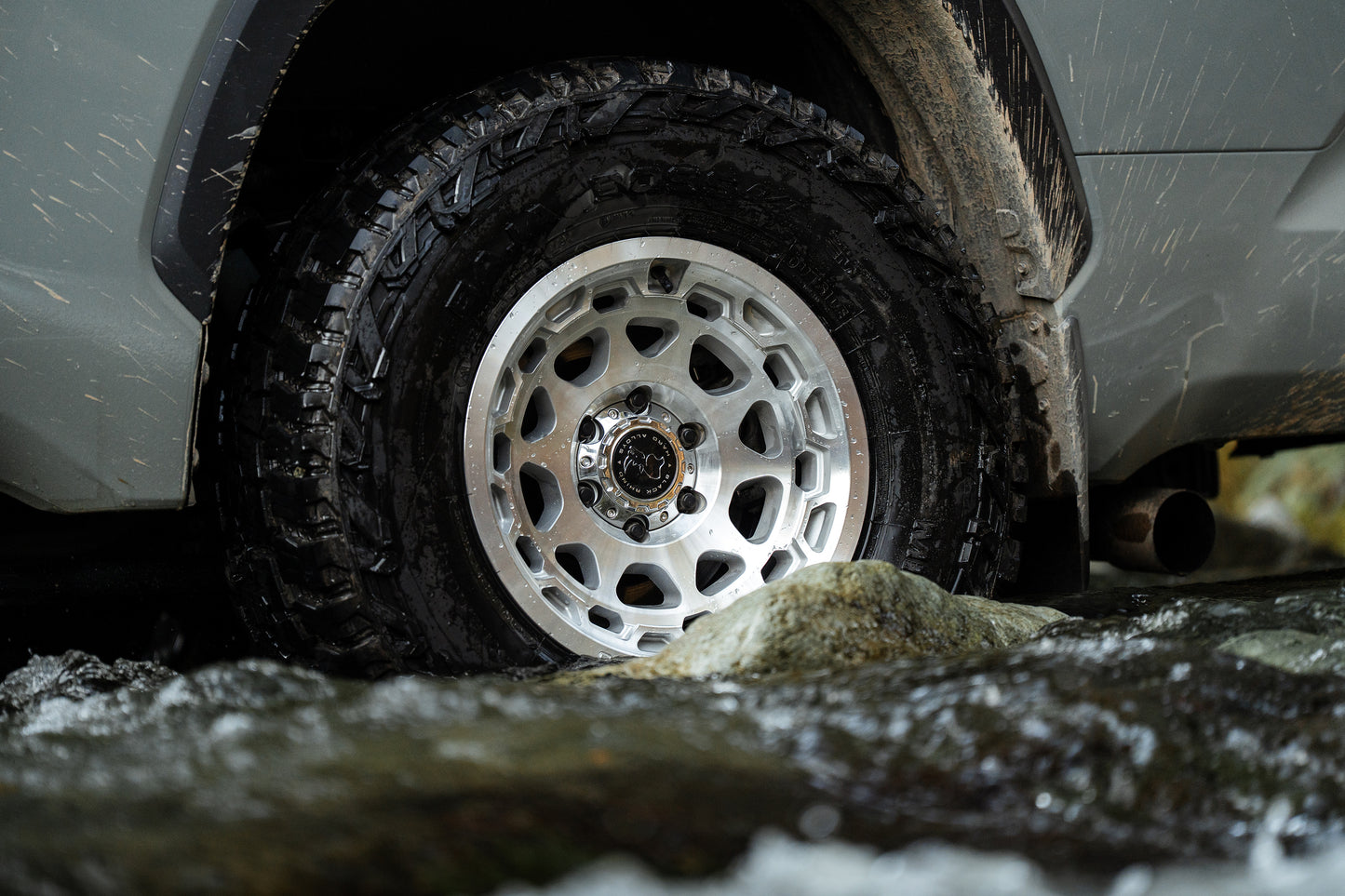 BLACK RHINO ブラックライノ ホイール BR026 CONGO | GLOSS SILVER W/ MACHINED FACE